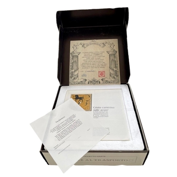 Studio Dante Di Volteradici Christ Walks on The Water Ghiberti Doors Collection - Picture 6 of 8